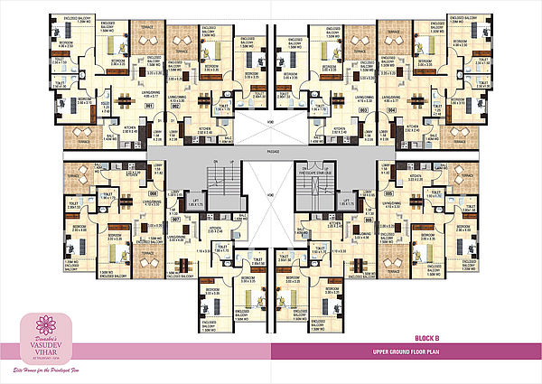 Block B - Upper Ground Floor Plan