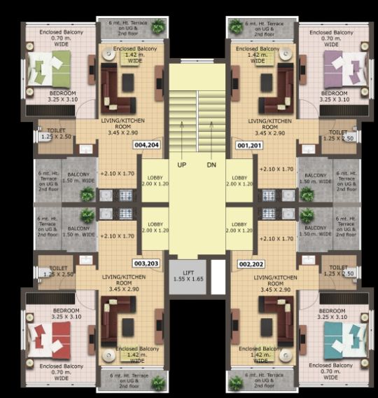 Lower Ground Floor Plan and Basement Floor Plan