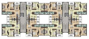 Florenza Block A 2nd and 3rd Floor Plan